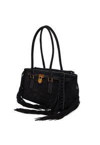 MICHAEL Michael Kors Torebka Hamilton Moderne 30F5ANXT0S Czarny. Kolor: czarny. Materiał: skórzane #4