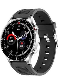Smartwatch Kumi GW16T Pro Czarny (KU-GW16TP/SR). Rodzaj zegarka: smartwatch. Kolor: czarny