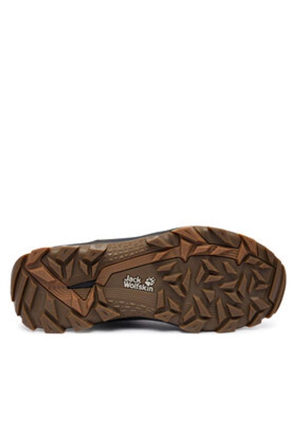 Jack Wolfskin Trekkingi Everquest Texapore Mid 4053611 Brązowy. Kolor: brązowy. Materiał: materiał. Sport: turystyka piesza