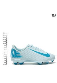 Nike Buty do piłki nożnej Jr Vapor 16 Club Fg/Mg FQ8286 400 Błękitny. Kolor: niebieski. Materiał: skóra #6