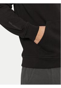 Karl Lagerfeld - KARL LAGERFELD Bluza 705074 551900 Granatowy Regular Fit. Typ kołnierza: dekolt w karo. Kolor: niebieski. Materiał: bawełna #3