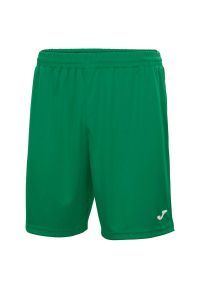 Spodenki do piłki nożnej męskie Joma Nobel. Kolor: biały, wielokolorowy, zielony. Materiał: poliester. Sport: piłka nożna #1