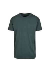 BUILD YOUR BRAND - Bawełniana Koszulka Unisex Dla Dorosłych Z Okrągłym Dekoltem. Kolor: zielony. Materiał: bawełna