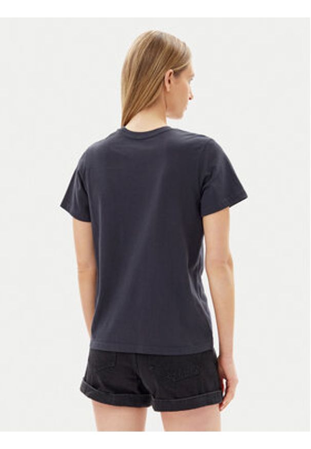 Wrangler T-Shirt Graphic 112362783 Czarny Regular Fit. Kolor: czarny. Materiał: bawełna