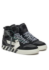 OFF-WHITE - Off-White Sneakersy OMIA225S22LEA0011001 Czarny. Kolor: czarny. Materiał: skóra, zamsz