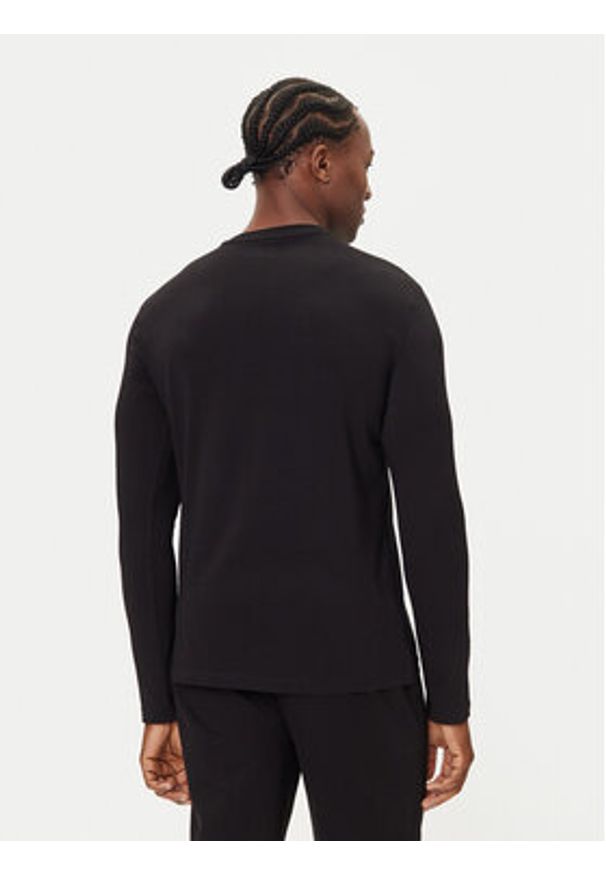 EA7 Emporio Armani Longsleeve 7M000900 AF10373 UC001 Czarny Regular Fit. Kolor: czarny. Materiał: bawełna. Długość rękawa: długi rękaw