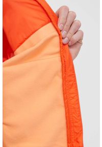 adidas TERREX kurtka sportowa Multi kolor pomarańczowy. Kolor: pomarańczowy. Materiał: polar, poliester, skóra, materiał. Wzór: gładki #2