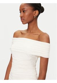 Marciano Guess Bluzka 5GGP04 6259A Écru Regular Fit. Materiał: syntetyk #5