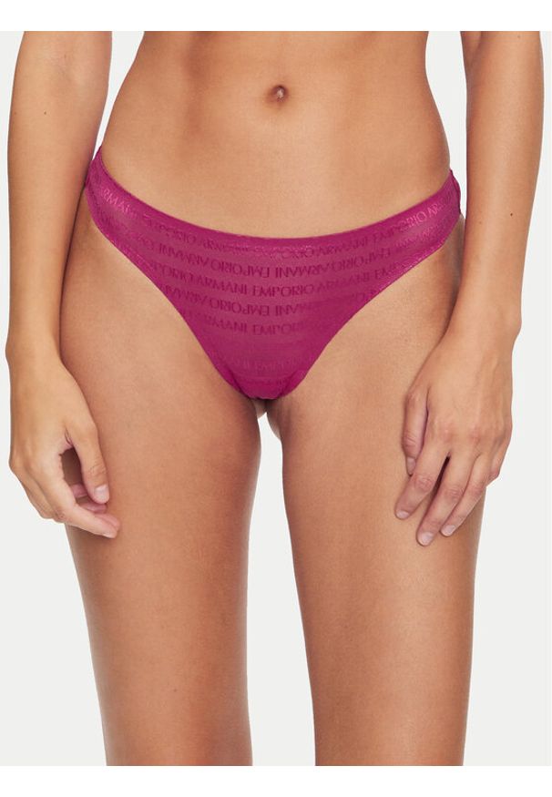 Emporio Armani Underwear Komplet fig brazylijskich 163337 3F204 02275 Różowy. Kolor: różowy. Materiał: syntetyk