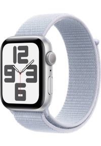 APPLE - Smartwatch Apple Watch SE GPS 44mm Silver Alu Sport Loop Niebieski (MXET3QF/A). Rodzaj zegarka: smartwatch. Kolor: niebieski. Styl: sportowy