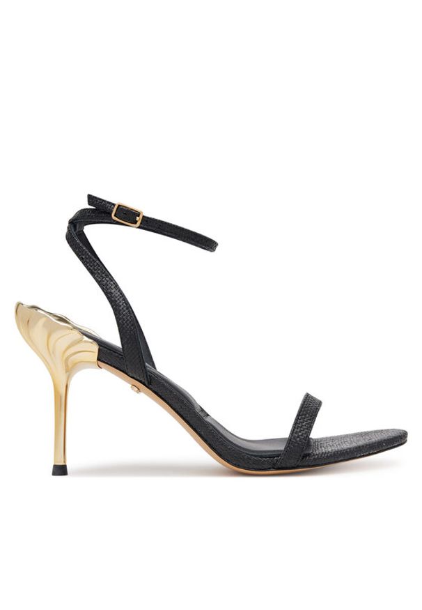 Aldo Sandały Ursulaheel 14008289 Czarny. Kolor: czarny. Materiał: skóra