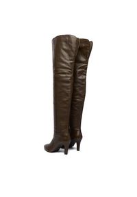 Gino Rossi - GINO ROSSI Kozaki EO-ZIVO-121925 Khaki. Kolor: brązowy. Materiał: skóra #2