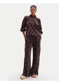 Liu Jo Sport Bluza TF5110 J4955 Brązowy Relaxed Fit. Kolor: brązowy. Materiał: syntetyk #5