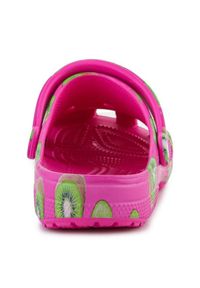 Klapki Crocs Classic Hyper Real Clog W 208343-312 różowe. Okazja: na co dzień. Kolor: różowy. Materiał: materiał. Styl: casual, wakacyjny #6