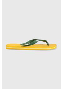 Havaianas japonki BRASIL LOGO kolor żółty 4110850.1740. Kolor: żółty. Materiał: materiał, guma. Wzór: gładki #5