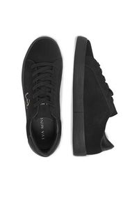 Eva Minge Sneakersy EO-ELLA-WSDR13670-1 Czarny. Kolor: czarny. Materiał: materiał #4