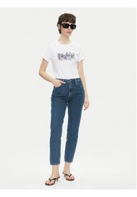 Pepe Jeans T-Shirt Rosalind PL506034 Biały Regular Fit. Kolor: biały. Materiał: bawełna #3