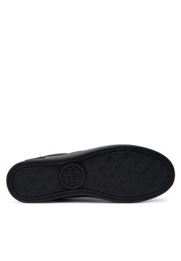 Guess Sneakersy FLFBTZ ELE12 Czarny. Kolor: czarny. Materiał: skóra