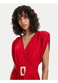 ACCESS FASHION Sukienka wieczorowa 63-3440-326 Czerwony Regular Fit. Kolor: czerwony. Materiał: syntetyk. Styl: wizytowy #5