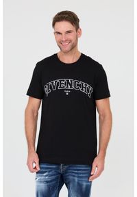 Givenchy - GIVENCHY Czarny t-shirt. Kolor: czarny