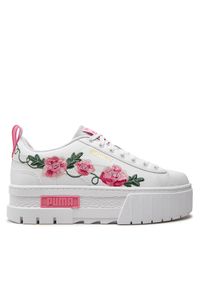 Puma Sneakersy Mayze Embroidery Jr 397281-01 Biały. Kolor: biały