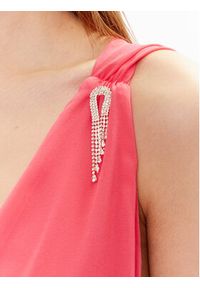 ViCOLO Sukienka wieczorowa TE0028 Różowy Regular Fit. Kolor: różowy. Materiał: syntetyk. Styl: wizytowy #3