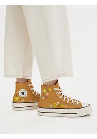 Converse Trampki Chuck 70 A17614C Brązowy. Kolor: brązowy. Materiał: materiał #2