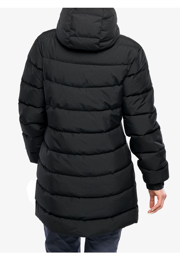 MOUNTAIN EQUIPMENT - Płaszcz puchowy damski Mountain Equipment Lightline Eco Parka. Kolor: czarny. Materiał: puch. Sezon: zima