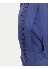 EA7 Emporio Armani Bluza 8NPM18 PJ05Z 1557 Niebieski Regular Fit. Kolor: niebieski. Materiał: bawełna #5