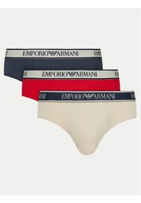 Emporio Armani Underwear Komplet 3 par slipów 111734 4R717 19355 Kolorowy. Materiał: bawełna. Wzór: kolorowy #1