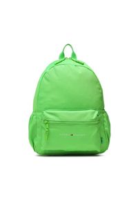 TOMMY HILFIGER - Tommy Hilfiger Plecak Th Essential Bakcpack AU0AU01616 Zielony. Kolor: zielony. Materiał: materiał #1