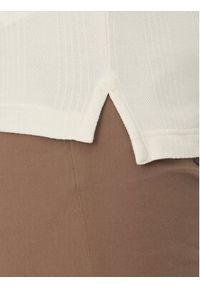 TOMMY HILFIGER - Tommy Hilfiger Polo Vertical MW0MW38951 Żółty Regular Fit. Typ kołnierza: polo. Kolor: żółty. Materiał: bawełna #2