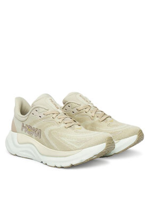 HOKA - Hoka Buty do biegania Arahi 8 1168691 Beżowy. Kolor: beżowy. Materiał: materiał