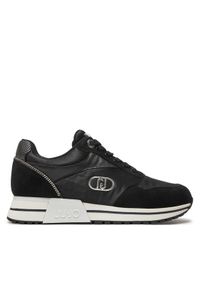 Liu Jo Sneakersy Johanna 02 BF4025 PX522 Czarny. Kolor: czarny. Materiał: materiał #1