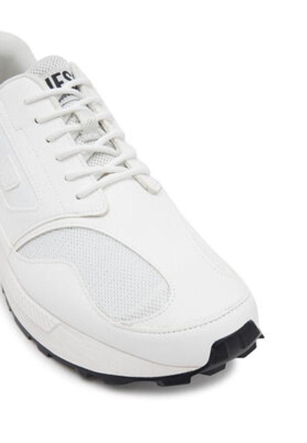 Diesel Sneakersy S-Tame-D Running Y03598P8109 Biały. Kolor: biały. Materiał: materiał. Sport: bieganie