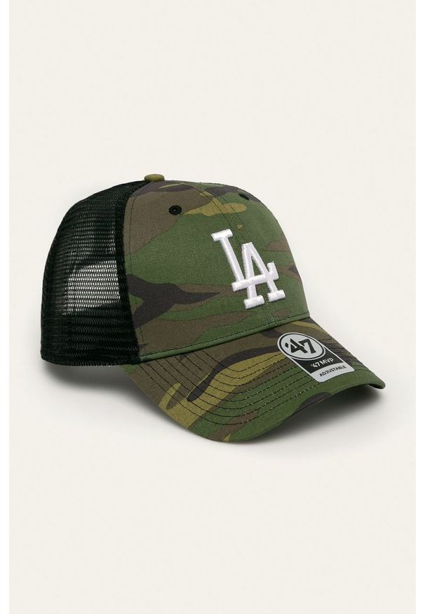 47 Brand - 47brand - Czapka MLB Los Angeles Dodgers. Kolor: zielony