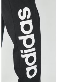 Adidas - adidas - Spodnie. Kolor: czarny. Materiał: dzianina