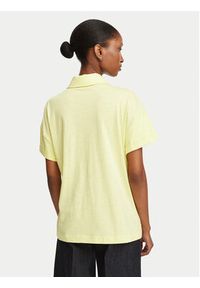 Liu Jo Polo TA6159 JS870 Kremowy Regular Fit. Typ kołnierza: polo. Kolor: kremowy. Materiał: bawełna #3