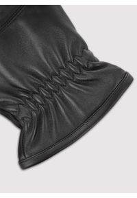 Pako Lorente - PAKO LORENTE – Czarne rękawiczki męskie. Kolor: czarny. Materiał: skóra, poliester #3