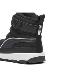 Puma - Buty dla małych dzieci PUMA Evolve PUMA Black Strong Gray White. Kolor: czarny, szary, biały, wielokolorowy. Sport: turystyka piesza