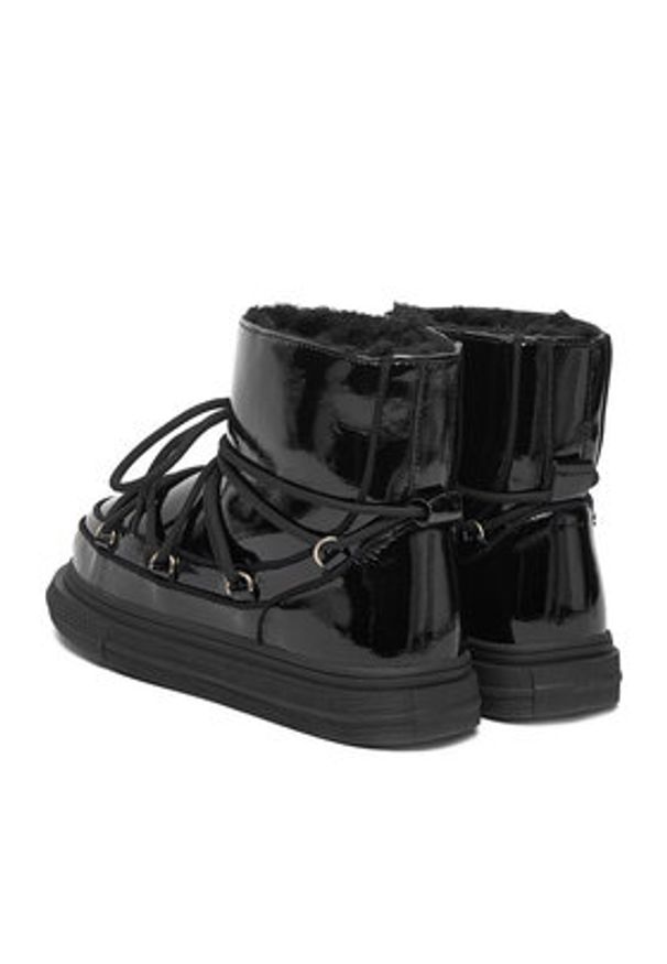 DeeZee Śniegowce DZN-026 Czarny. Kolor: czarny. Materiał: syntetyk, materiał