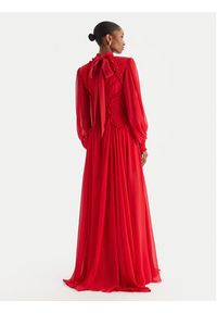 Babylon Sukienka wieczorowa S00833 Czerwony Regular Fit. Kolor: czerwony. Materiał: syntetyk. Styl: wizytowy #3