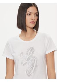 Liu Jo T-Shirt WA4051 JS923 Biały Regular Fit. Kolor: biały. Materiał: bawełna #2