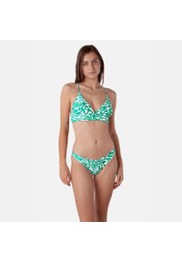 Bikini top damskie Barts Sula Bralette. Kolor: zielony, biały, wielokolorowy