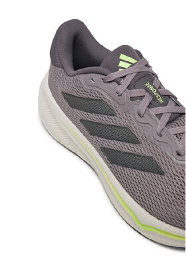 Adidas - adidas Buty do biegania Response IH6094 Szary. Kolor: szary. Materiał: materiał