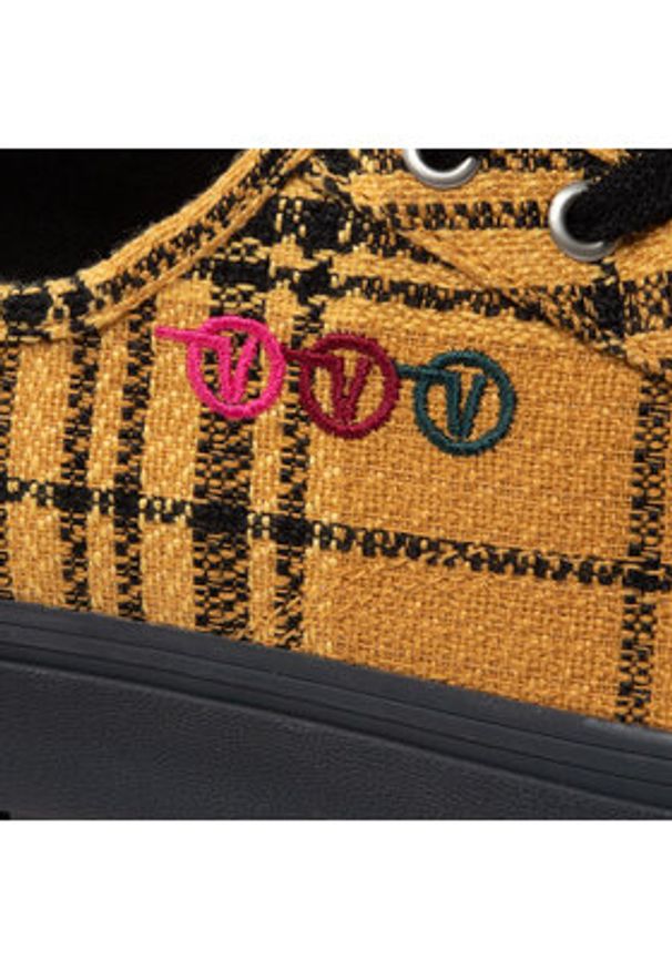 Vans Tenisówki Delridge Sf VN0A4BXHYLW1 Żółty. Kolor: żółty. Materiał: materiał