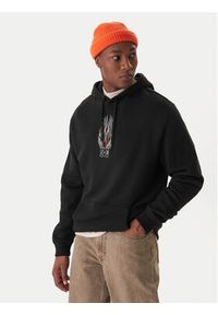DC Shoes Bluza Burnt Out EDYSF03253 Czarny Regular Fit. Kolor: czarny. Materiał: bawełna #7