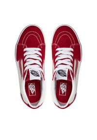 Vans Tenisówki Jn Sk8-Low VN0A5EE4CIS1 Czerwony. Kolor: czerwony. Materiał: materiał