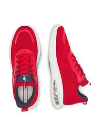 U.S. Polo Assn. Sneakersy ACTIVE001 Czerwony. Kolor: czerwony. Materiał: materiał