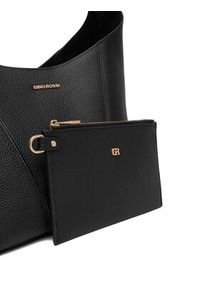 Gino Rossi - GINO ROSSI Torebka EO-LA321-1072 Czarny. Kolor: czarny. Materiał: skórzane #7